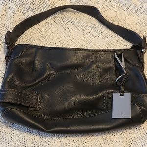 Etienne Aigner Black Leather Bag